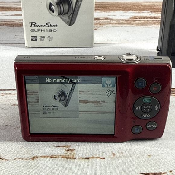 Canon IXY 180 PowerShot ELPH 180 20.0MP Digital Camera From JAPAN - Picture 4 of 8